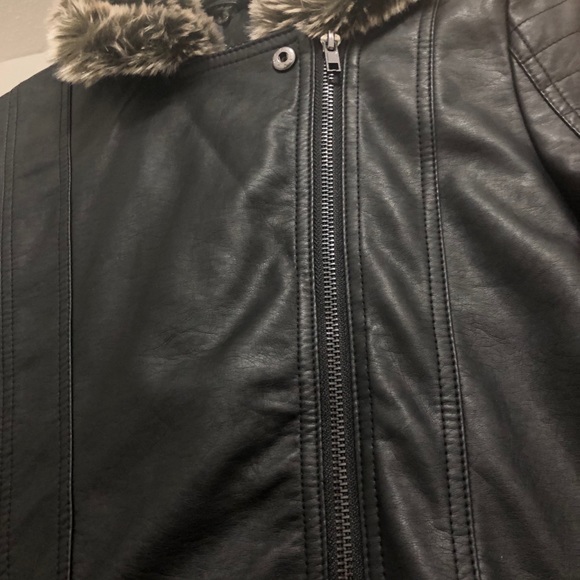 F&F: KIDS XL leather jacket - Picture 3 of 4